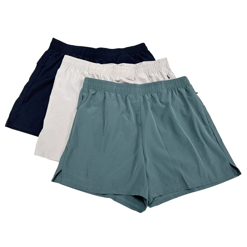 Atletiska shorts med ryggficka för män