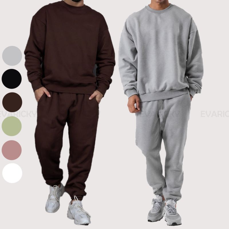 Huvtröja och joggingset herr