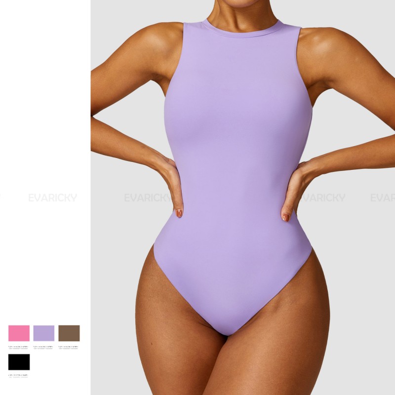 Mjuk One Piece Bodysuit för kvinnor